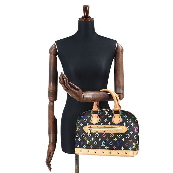 Louis Vuitton Alma PM Multicolor Monogram Handbag black - Picture 10 of 10